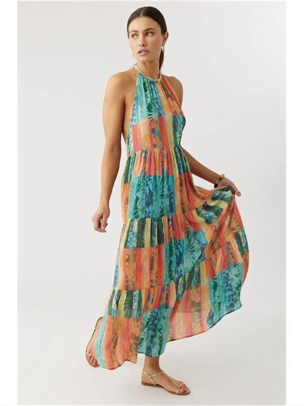 O'Neill. Women’s Tropic Heat Jennifer Maxi Dress, M
